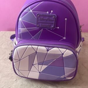 Loungefly x Disney Parks EPCOT Purple Wall Mini Backpack – Excellent Condition